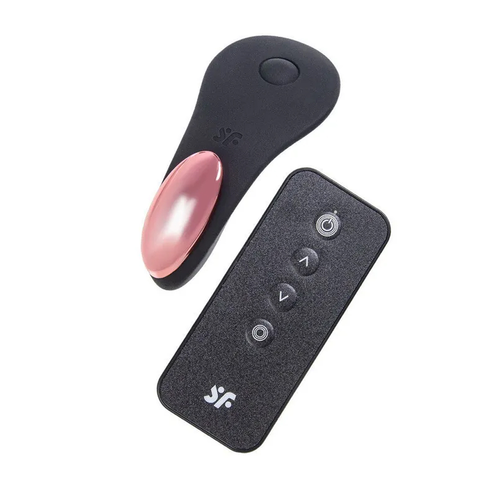 Вибромассажер Satisfyer LITTLE SECRET, силикон, чёрный, 8 см