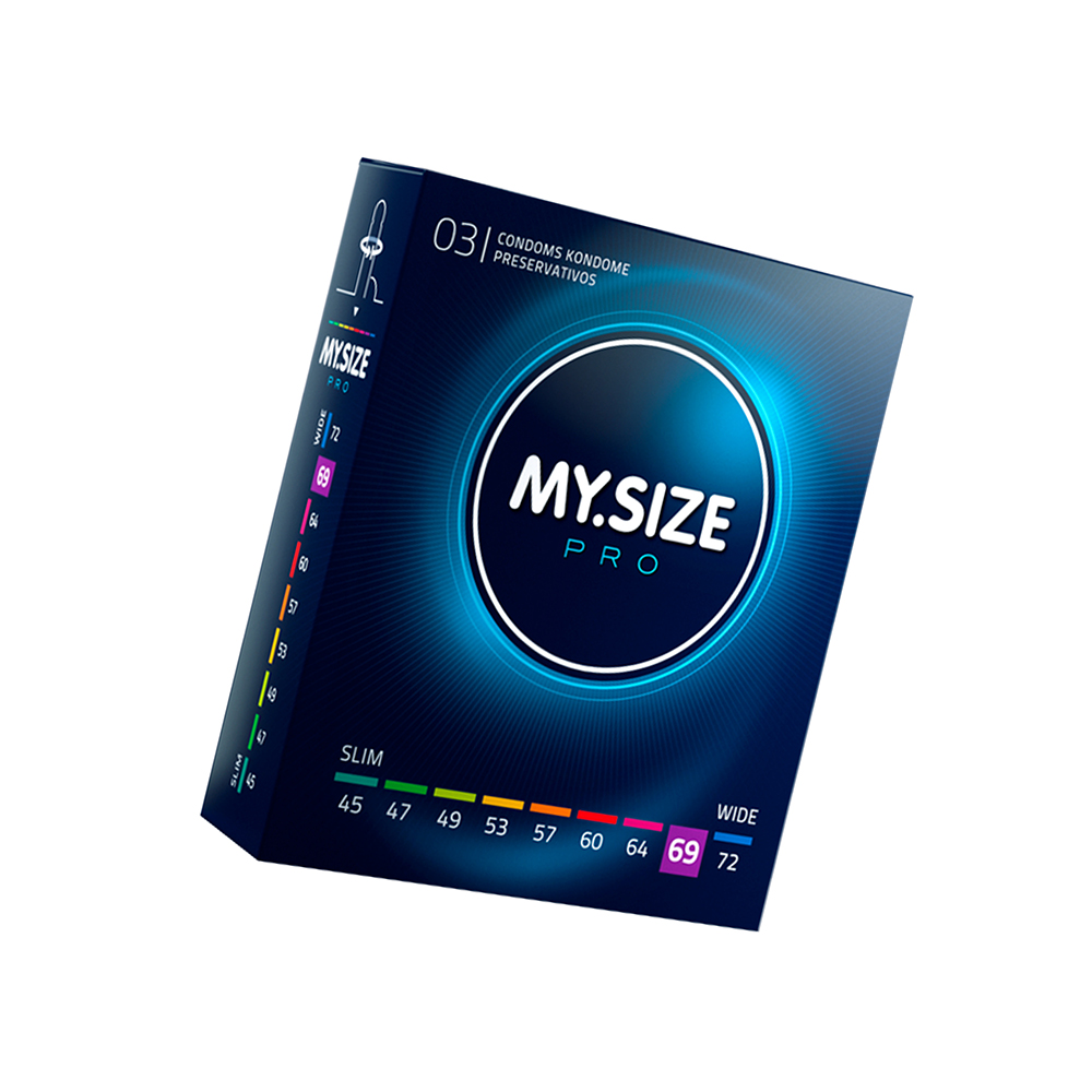 Презервативы My.Size, латекс, 22,3 см, 6,9 см, 3 шт.