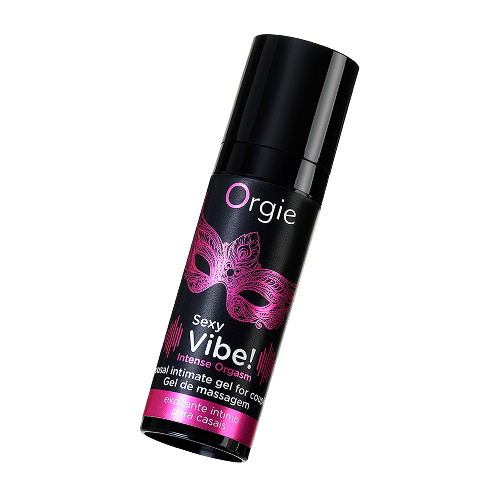 Гель для массажа ORGIE Sexy Vibe Intense Orgasm с разогревающим и охлаждающим эффектом, 15 мл