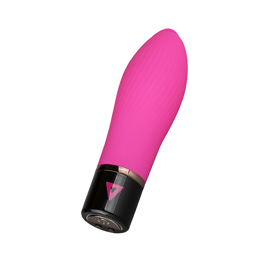 Нереалистичный вибратор Lil'Vibe, силикон, розовый, 10 см
