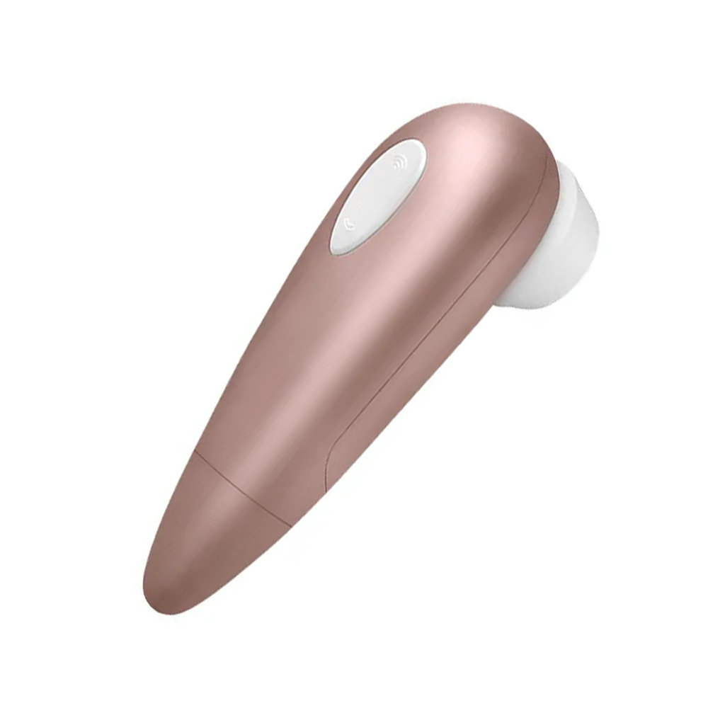 Вакуум-волновой бесконтактный стимулятор клитора Satisfyer Number One, ABS пластик, розовый, 14 см.