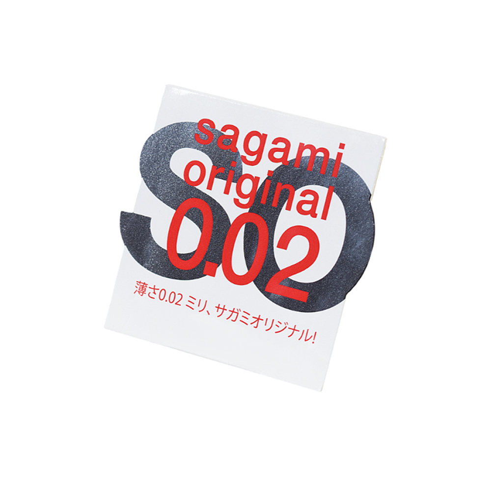 Презервативы Sagami, original 0.02, полиуретан, ультратонкие, гладкие, 18 см, 5,8 см, 1 шт.
