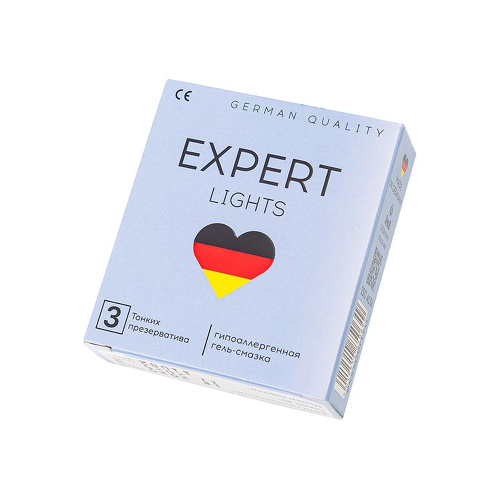 Презервативы EXPERT Lights Germany 3 шт. (ультратонкие)