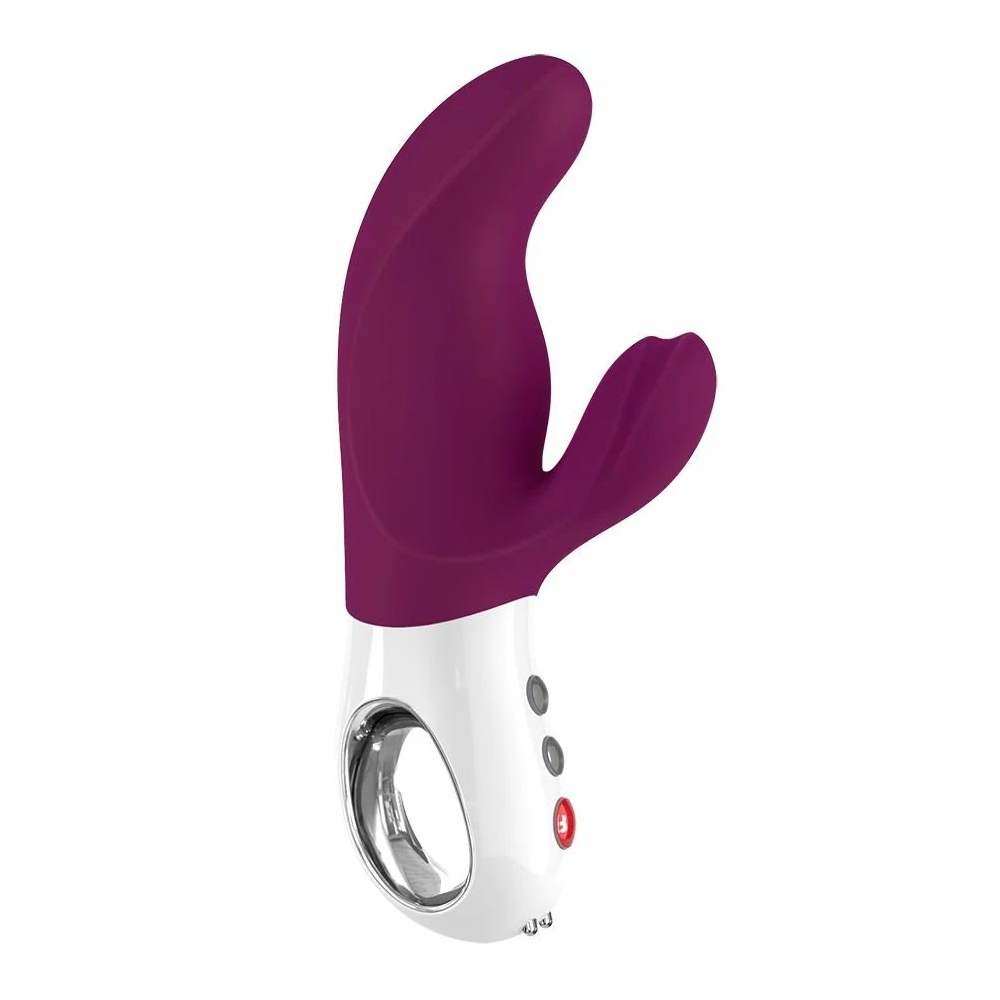 Вибратор Fun Factory MiSS BI, силикон, красный, 17 см