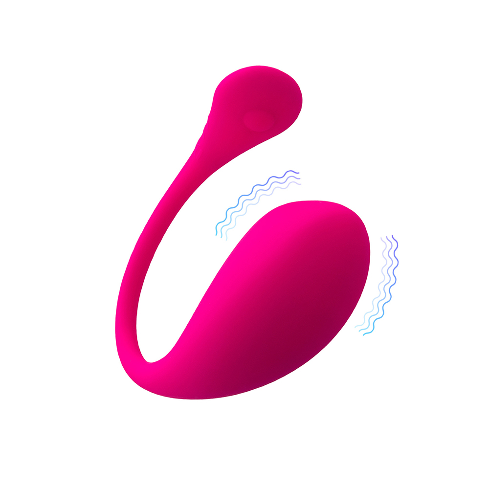 Виброяйцо LOVENSE Lush 3, силикон, розовый, 18 см