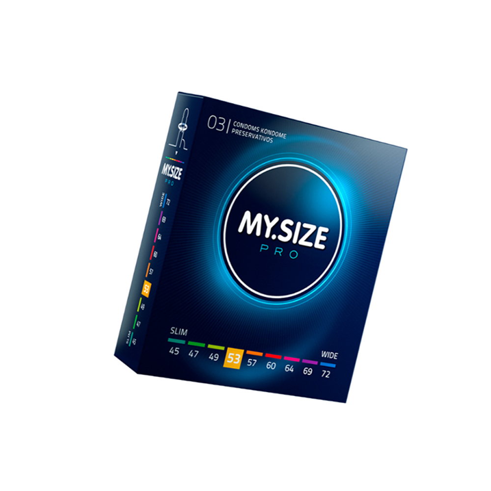 Презервативы My.Size, латекс, 17,8 см, 5,3 см, 3 шт.