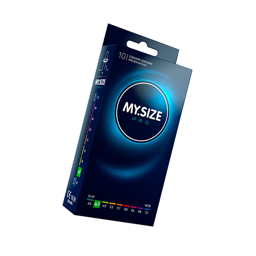Презервативы My.Size, латекс, 16 см, 4,7 см, 10 шт.