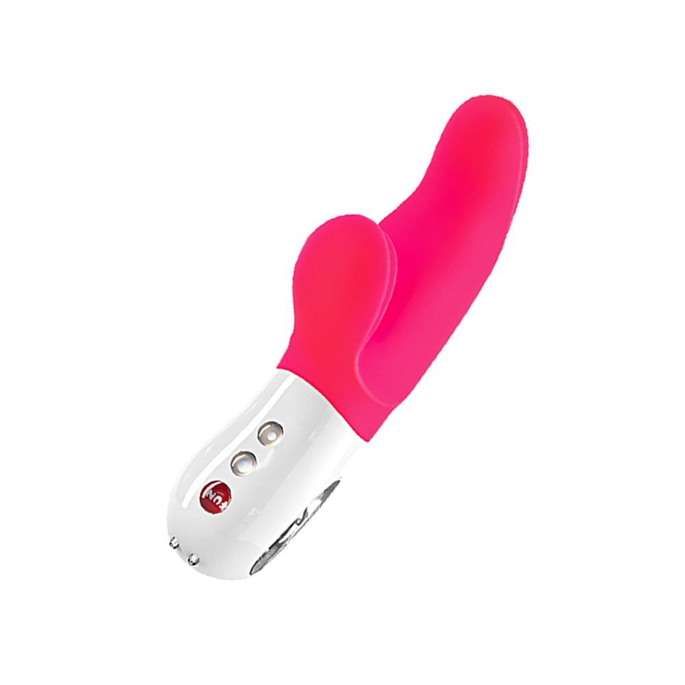Вибратор Fun Factory MiSS BI, силикон, розовый, 17 см