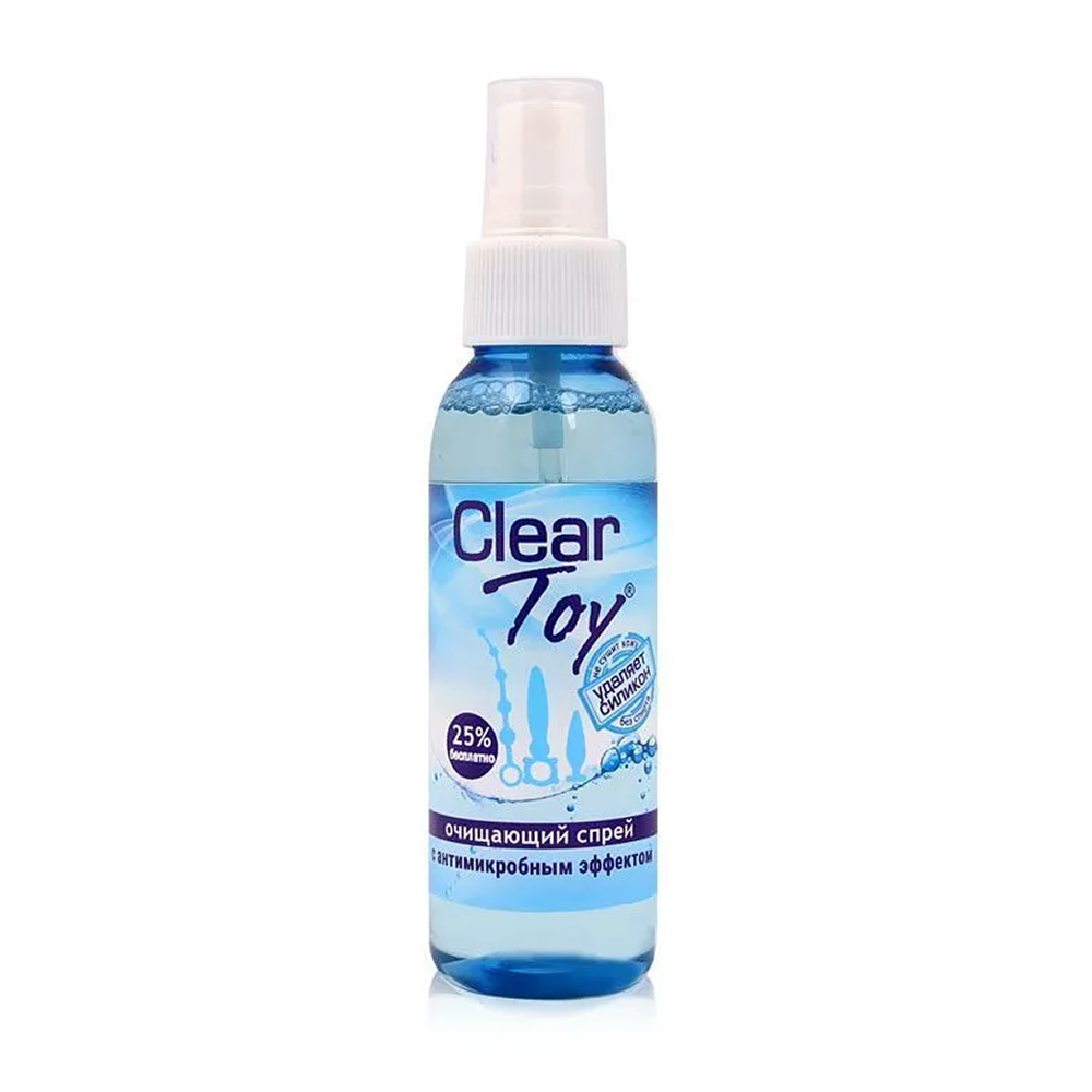 Очищающий спрей CLEAR TOY с антимикробным эффектом 100 мл
