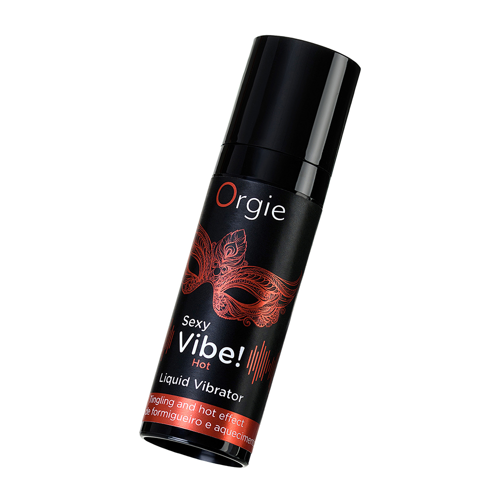 Гель для массажа ORGIE Sexy Vibe Hot с разогревающим и вибрирующим эффектом, 15 мл