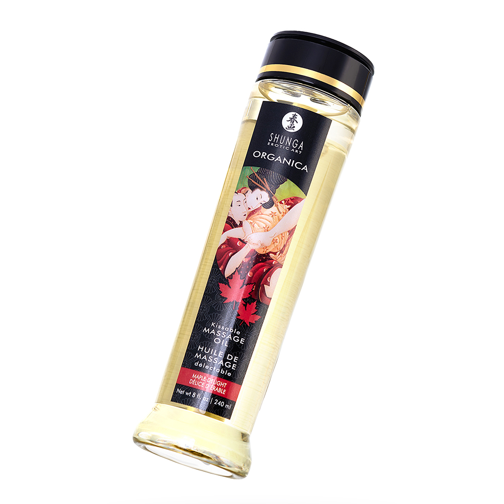 Масло для массажа Shunga Organica Maple Delight, возбуждающее, 240 мл