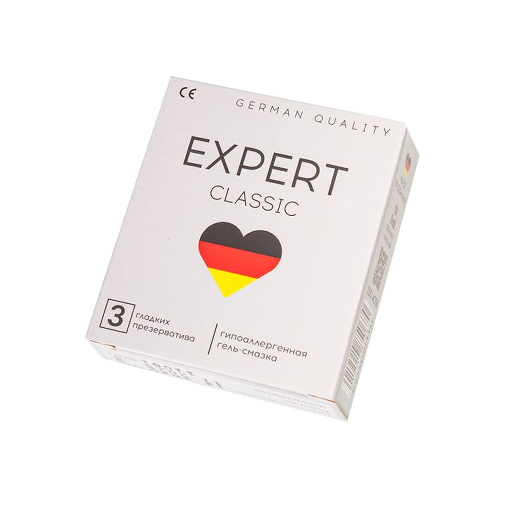 Презервативы EXPERT Classic Germany 3 шт. (классические)