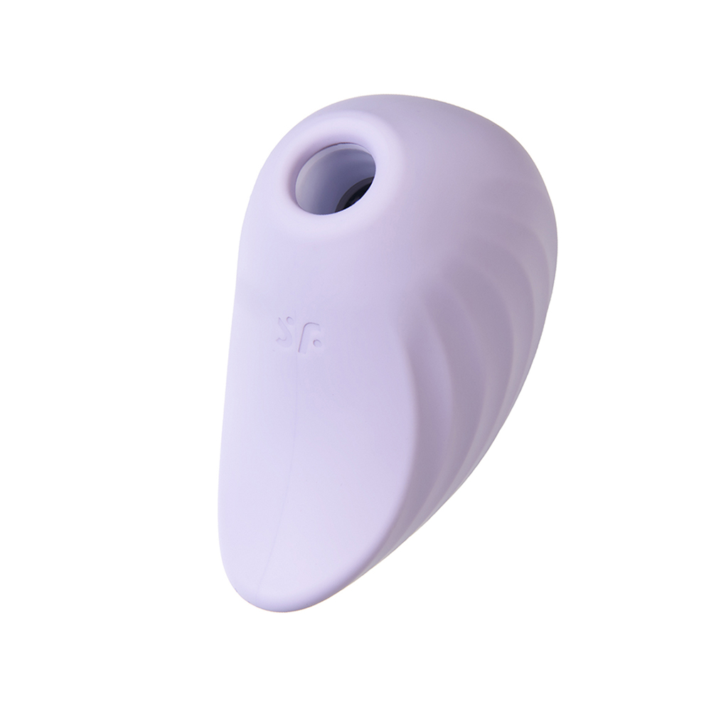 Вакуум-волновой бесконтактный стимулятор клитора Satisfyer Pearl Diver, силикон, фиолетовый