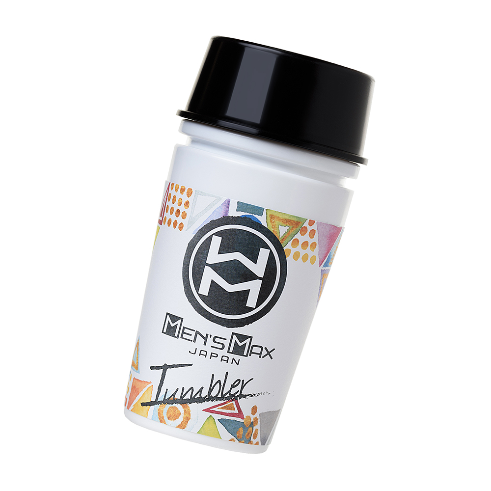 Мастурбатор нереалистичный, Tumbler Square, MensMax, TPE, белый, 16.3 см