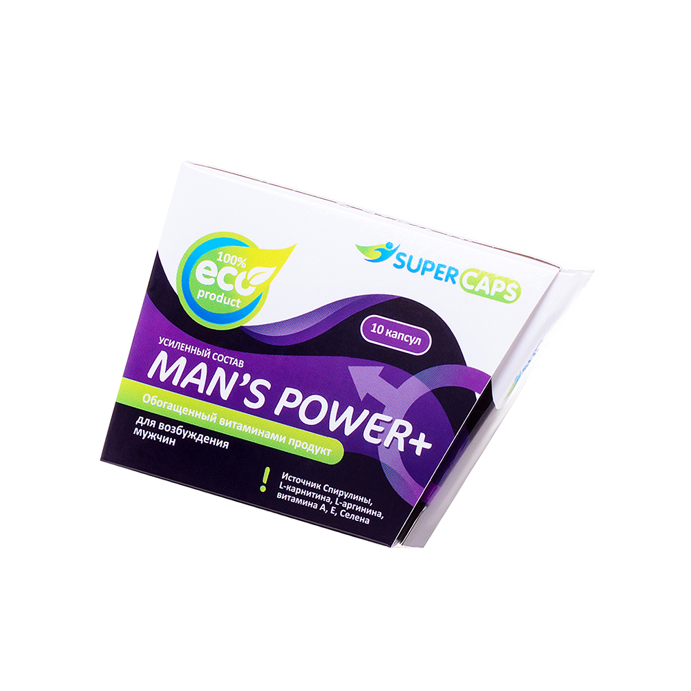 Капсулы Man s Power плюс возбуждающее средство, 10 шт.