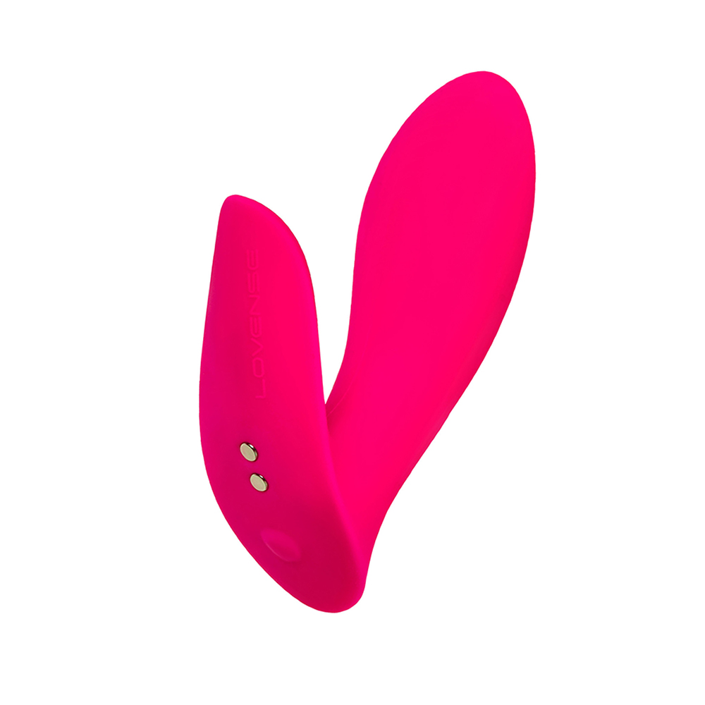 Вибратор Flexer Lovense, силикон, розовый, 10,1 см