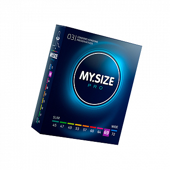Презервативы My.Size, латекс, 22,3 см, 6,9 см, 3 шт.