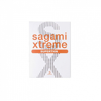 Презервативы Sagami Xtreme 004 ультратонкие латекс 3 шт.