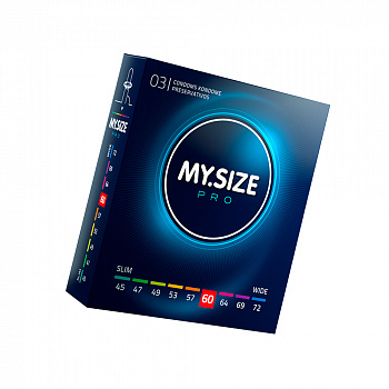 Презервативы My.Size, латекс, 19,3 см, 6 см, 3 шт.