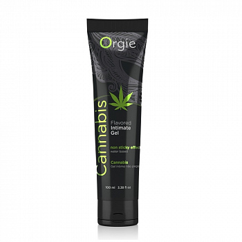 Интимный гель с ароматом каннабиса Orgie Lube Tube Cannabis, 100 мл