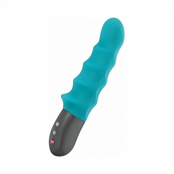 Пульсатор Fun Factory STRONIC SURF, силикон, голубой, 20,8 см