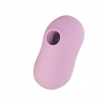 Вакуум-волновой бесконтактный стимулятор клитора Satisfyer Cotton Candy, силикон, фиолетовый