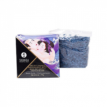Соль Мёртвого моря Shunga Moonlight Bath "Экзотические фрукты" с лечебными свойствами, 75 гр.