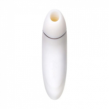 Стимулятор клитора Satisfyer Pro Plus Vibration, силикон+ABS пластик, белый, 19 см.
