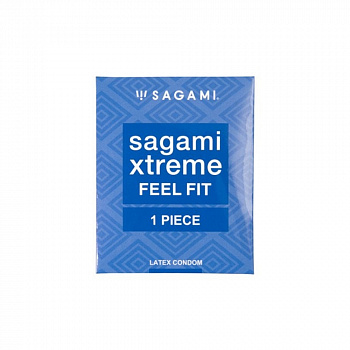 Презервативы Sagami Xtreme Feel Fit анатомические 1 шт.