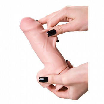 Реалистичный фаллоимитатор My Babe My Precious,TPE, телесный, 17,5 см