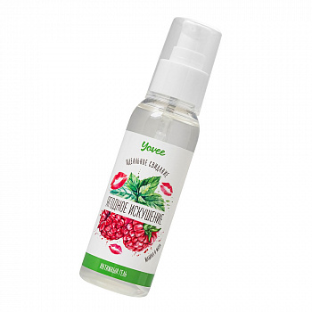 Съедобная гель-смазка Yovee «Ягодное искушение» с Д-Пантенолом, со вкусом малины и мяты, 100 мл