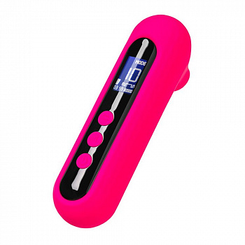 Вакуум-волновой стимулятор eroTeq Molette, силикон, розовый, 13 см
