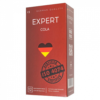 Презервативы EXPERT Cola Germany 12шт. (аромат Колы)
