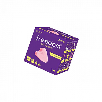 Тампоны женские гигиенические FREEDOM Mini, 3 шт