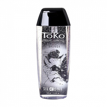 Лубрикант Shunga Toko Silicone на силиконовой основе, длительное скольжение, 165 мл