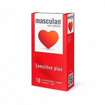 Презервативы Masculan, сlassic 1, нежные, 19 см, 5,2 см, 10 шт.
