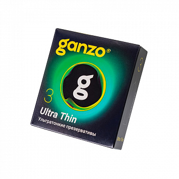 Презервативы Ganzo ultra thin, 3 шт