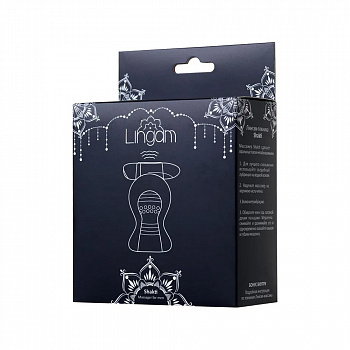 Мастурбатор нереалистичный Lingam by TOYFA  Shakti, TPE, прозрачный, 9 см