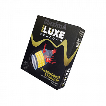 Презервативы Luxe, maxima, «Аризонский бульдог», 18 см, 5.2 см, 1 шт.