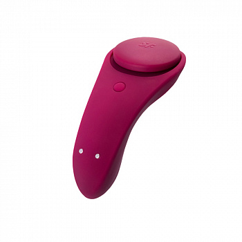 Вибромассажер Satisfyer Sexy Secret, Силикон, Красный, 8,5 см
