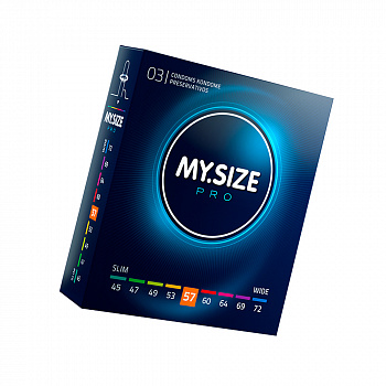 Презервативы My.Size, латекс, 17,8 см, 5,7 см, 3 шт.