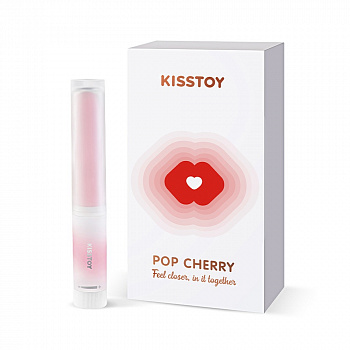 Гибкий клиторальный вибратор KISSTOY Pop Cherry