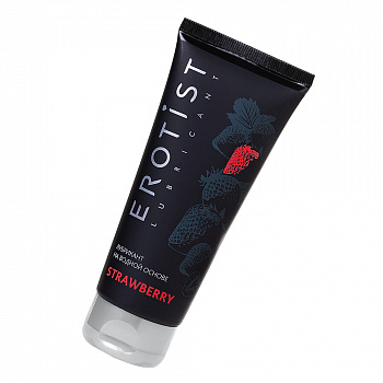 Лубрикант Erotist на водной основе STRAWBERRY, с ароматом клубники, 100 мл