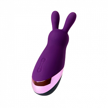 Стимулятор эрогенных зон Eromantica BUNNY, силикон, фиолетовый, 12,5