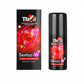 Крем возбуждающий Ты и Я "Sextaz-W" для женщин, 20 г
