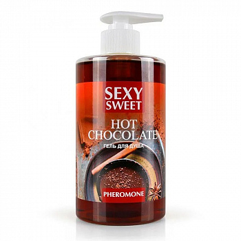 Гель для душа Sexy Sweet Hot Chocolate с ароматом шоколада и феромонами, 430 мл.