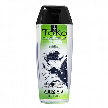 Лубрикант Shunga Toko Aroma на водной основе, груша и зеленый чай, 165 мл