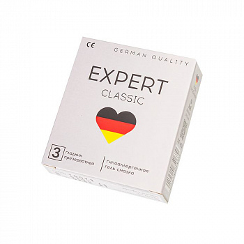 Презервативы EXPERT Classic Germany 3 шт. (классические)