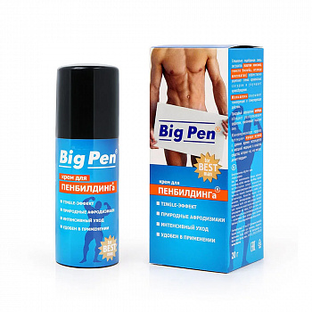Крем для увеличения пениса Big Pen для мужчин, 20 мл
