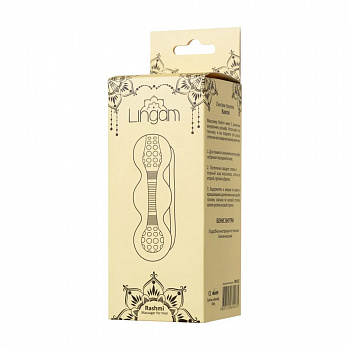 Мастурбатор нереалистичный Lingam by TOYFA  Rashmi, TPE, прозрачный, 15,5 см